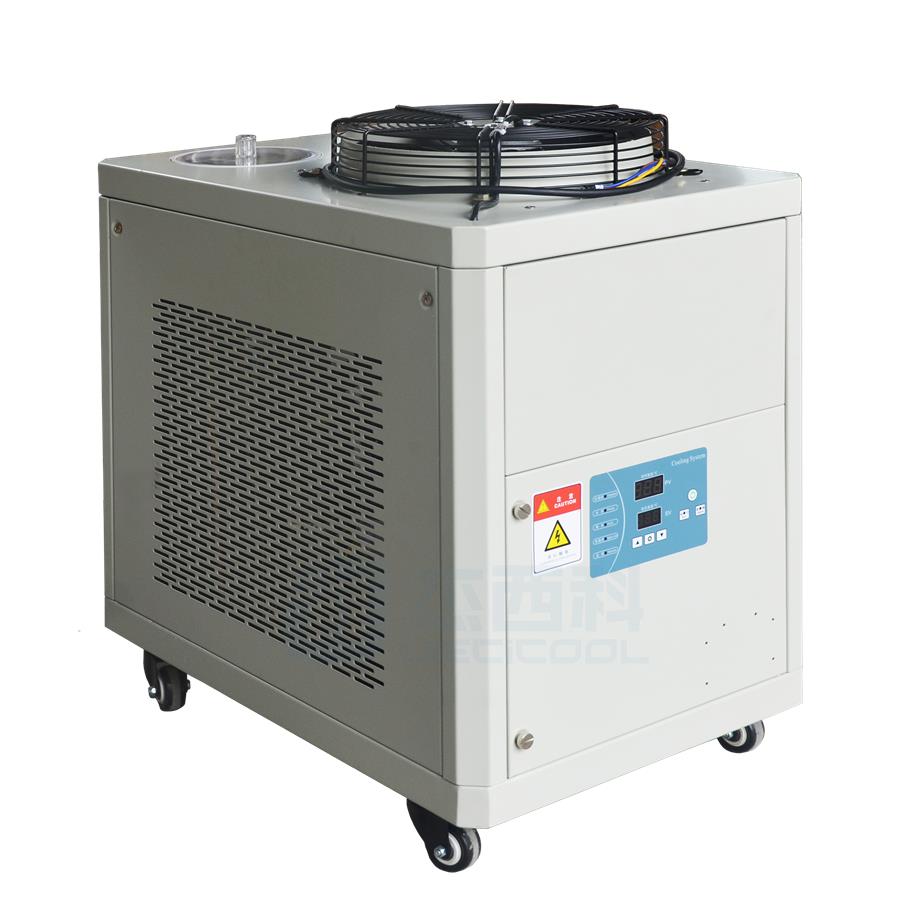 雙溫雙控激光冷水機 1HP工業冷水機小型冰水機 *出方案