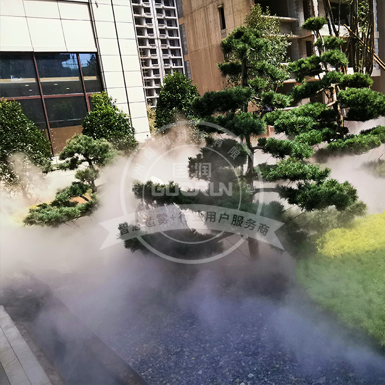 上海楼盘雾森系统 雾化造景系统