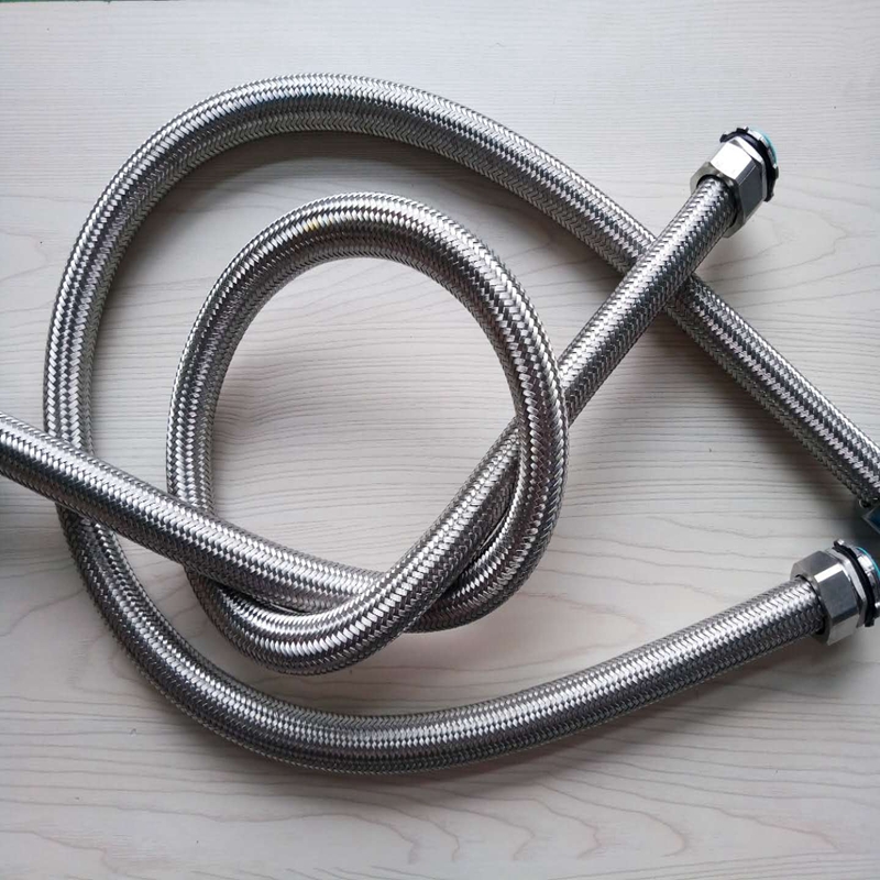 泰安市销售防爆不锈钢编织金属软管 15规格304不锈钢穿线软管