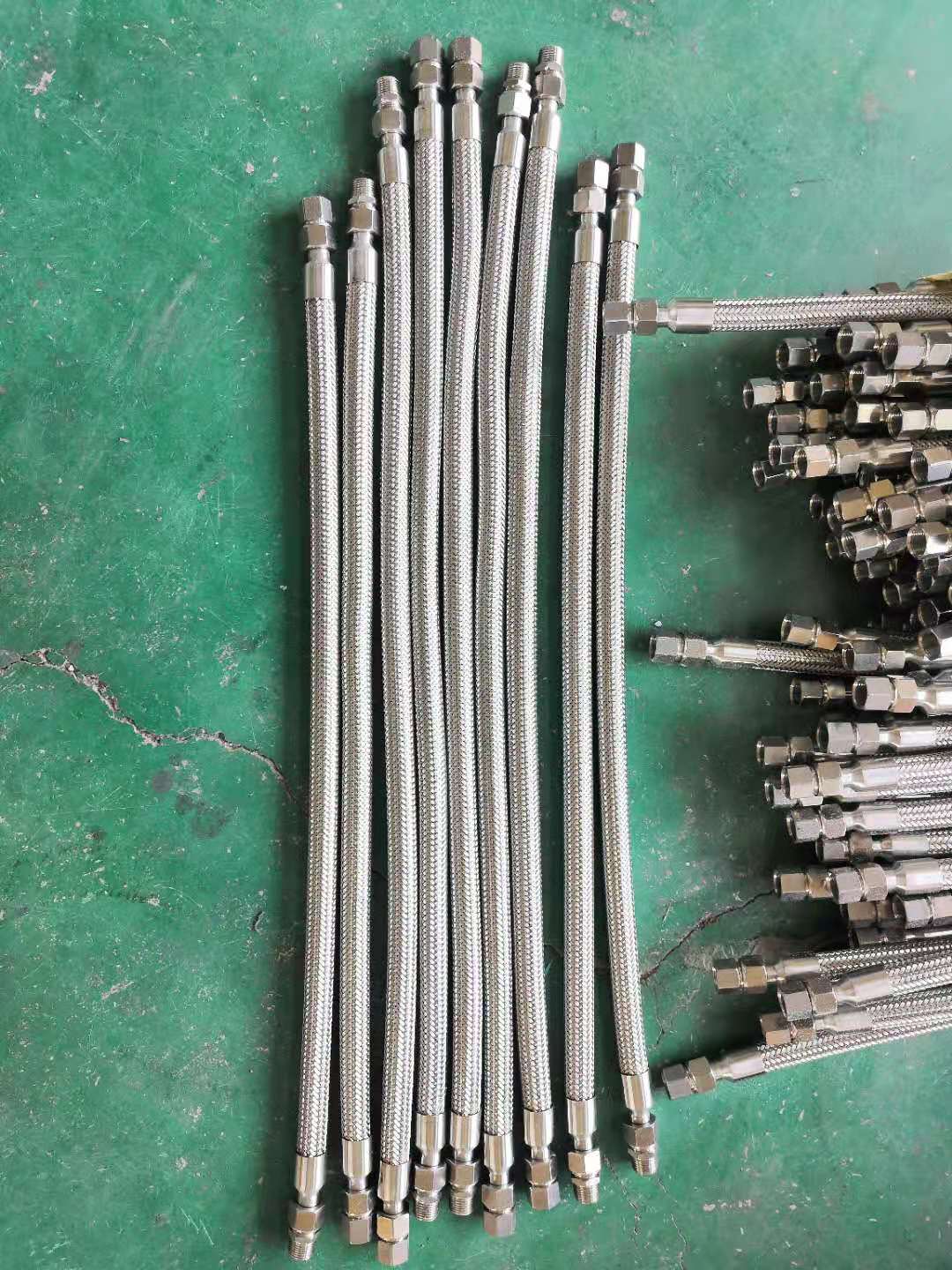 鹽城售器材配件穿線管 G3/4”防爆不銹鋼編織穿線軟管SSEX-12
