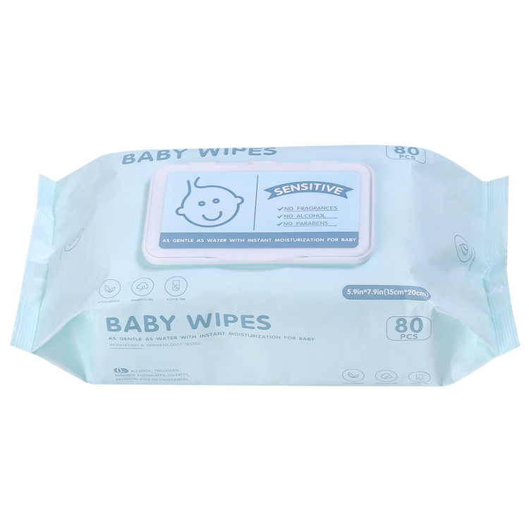 婴儿湿巾宝宝带盖大包珍珠纹湿纸巾婴幼儿湿巾纸