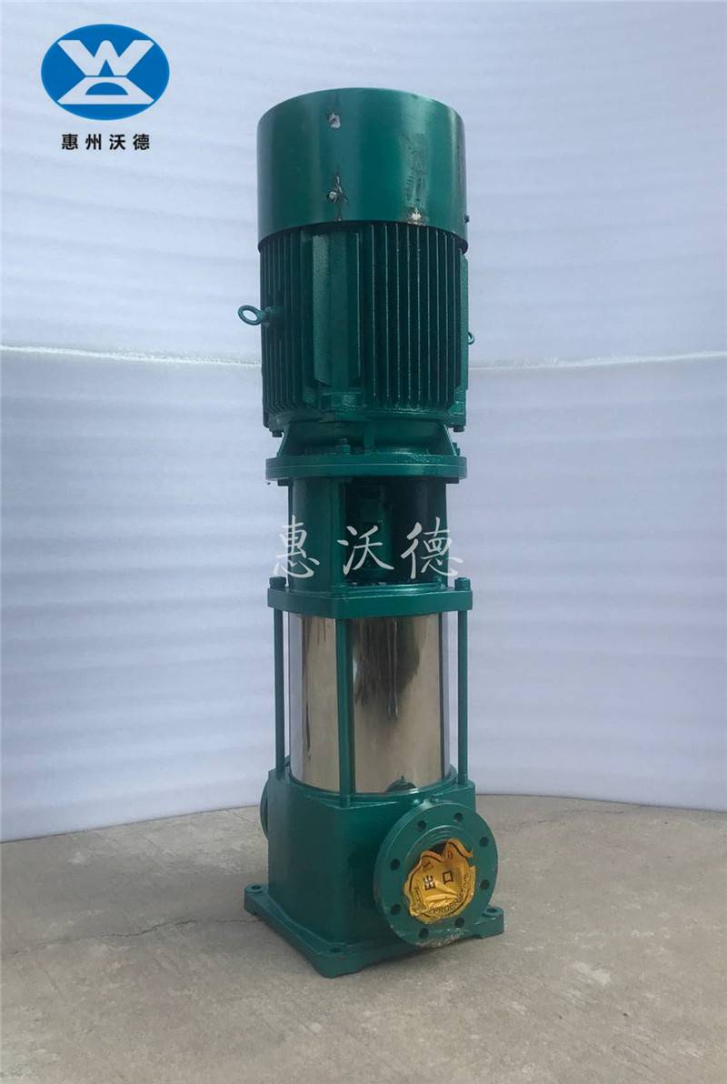 立式多级增压泵25GDL2-12x4高压锅炉热水泵沃德