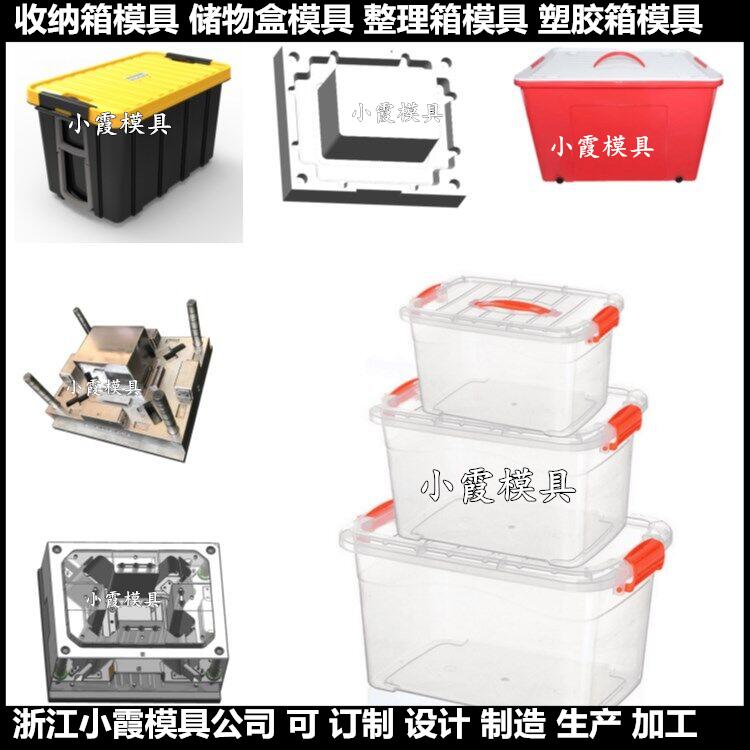 台州注塑模具厂 PP塑料胶箱子模具