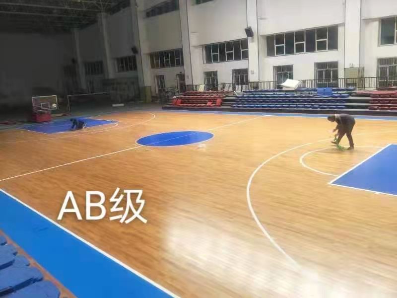 浙江篮球馆运动木地板厂家 场馆木地板