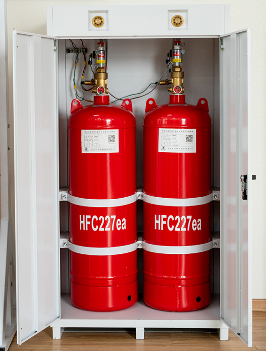 双柜七氟丙烷气体灭火设备预制气体灭火设备支持定制批量生产