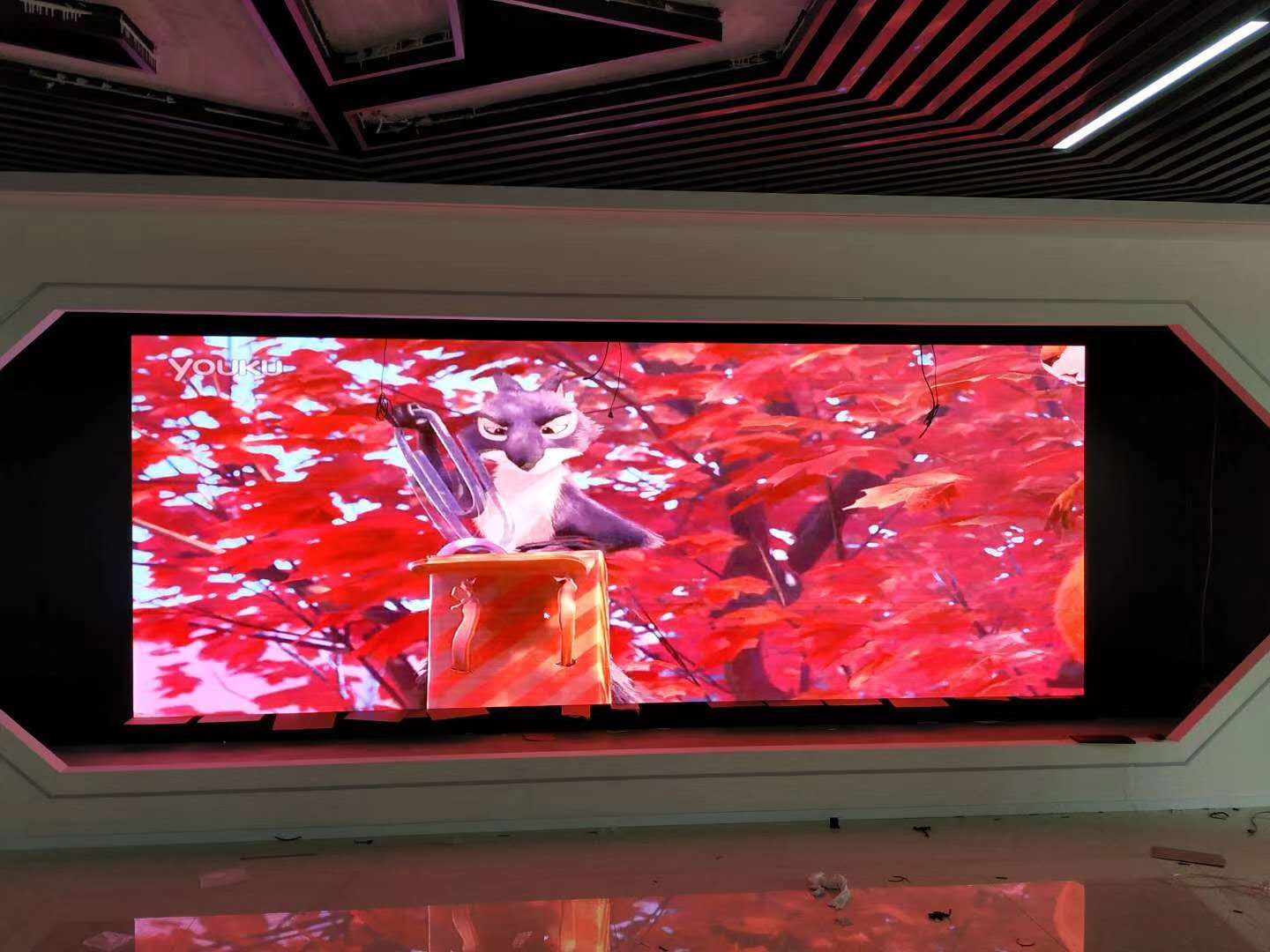 淄博市全彩LED显示屏 小间距LED显示屏大屏幕安装设计