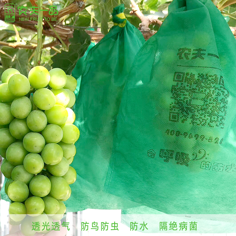 新款防虫防鸟水果套袋通用透气透水葡萄袋子农业种植果树保护袋