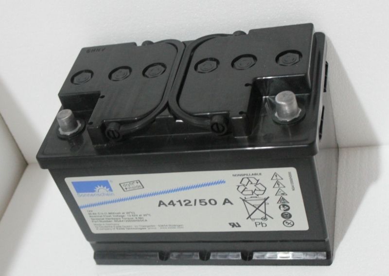 陽光蓄電池A412/50A膠體免維護蓄電池德國陽光蓄電池12V50AH
