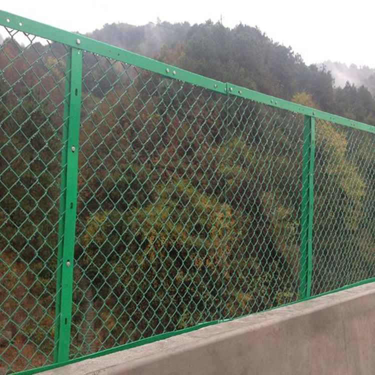 定制防抛护栏网 铁路桥梁隔离网 高速公路护栏网
