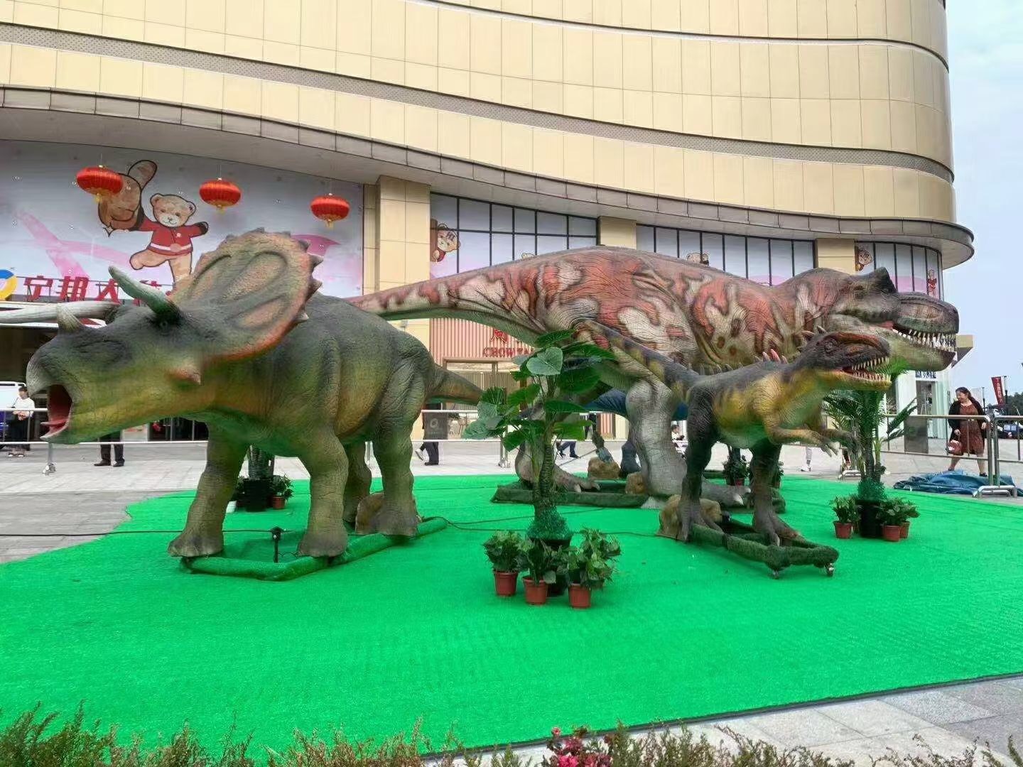 兰州游乐园重返侏罗纪恐龙展出租