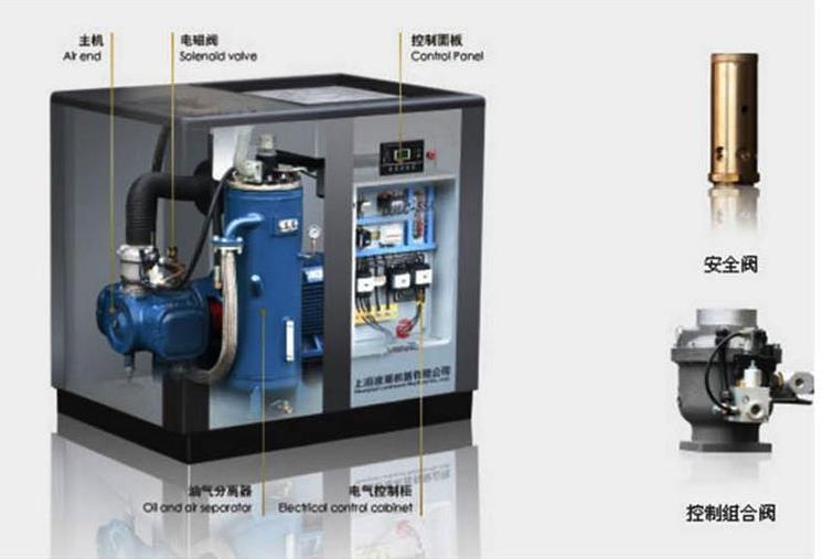 西安浪潮直联螺杆空压机