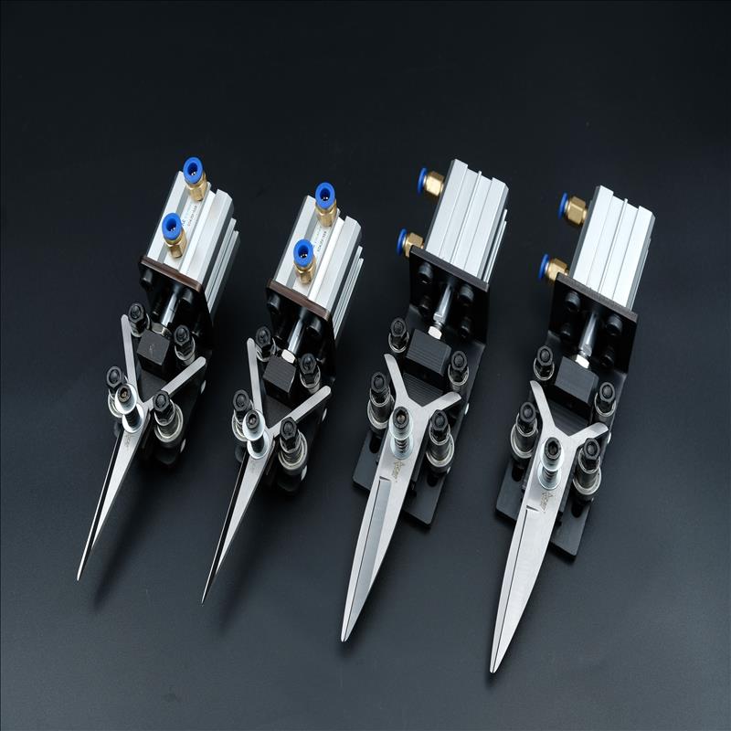 江门口罩机刀片生产厂家 异形刀片定制 高速钢N95罩机剪刀