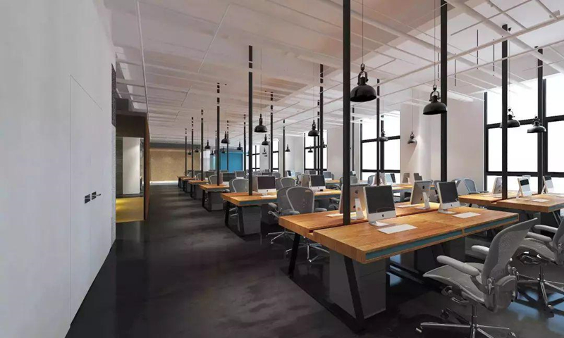 郑州办公室装修设计-关于企业展厅设计的案例