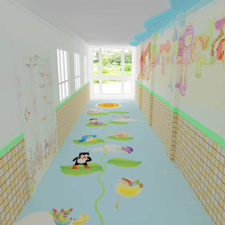 幼儿园pvc地板批发 可按需定制
