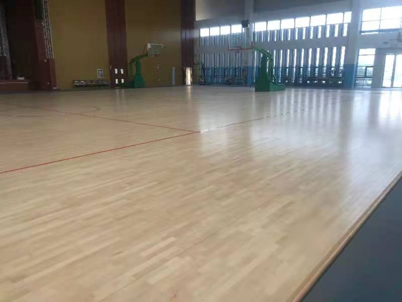 篮球馆运动木地板翻新
