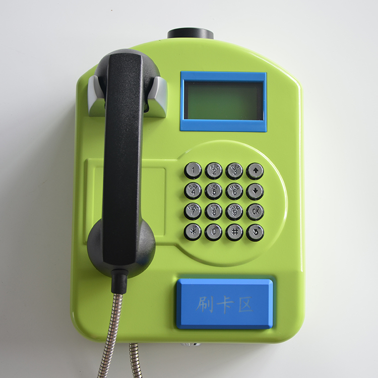 青岛挂墙式电话机报价 家校通电话机 支持IC卡ID卡及2.4G射频卡