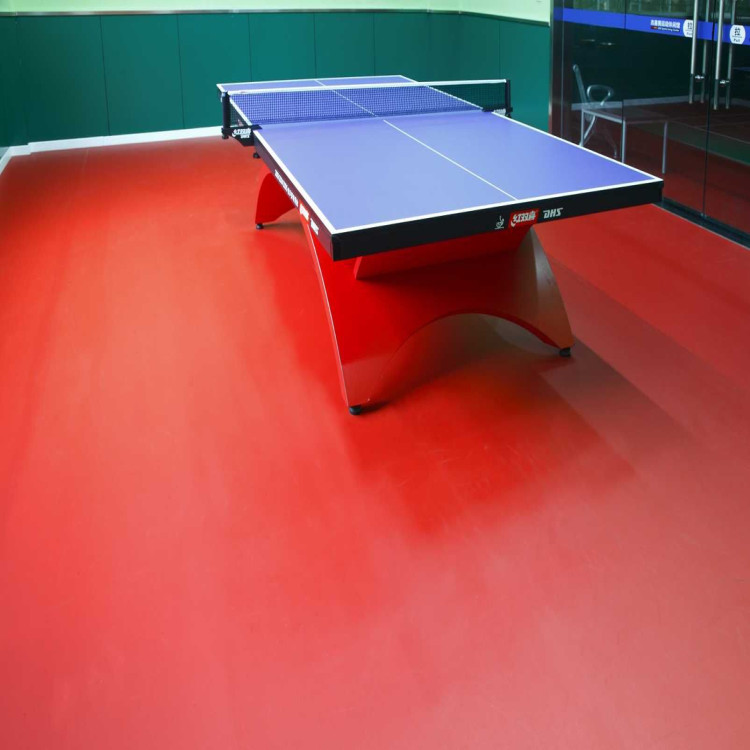 室外乒乓球运动塑胶地板促销