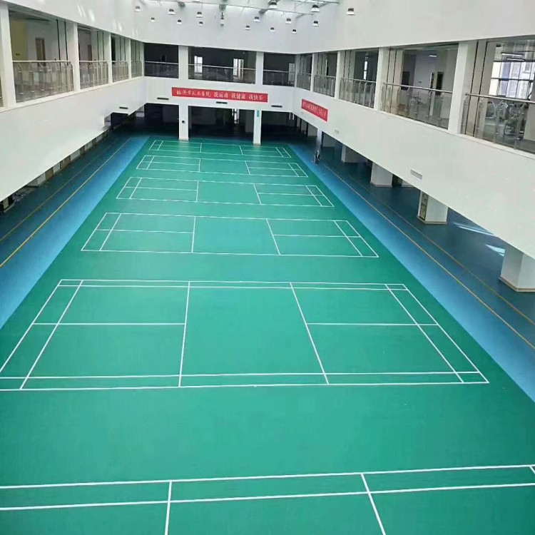 厦门羽毛球塑胶地板厂家