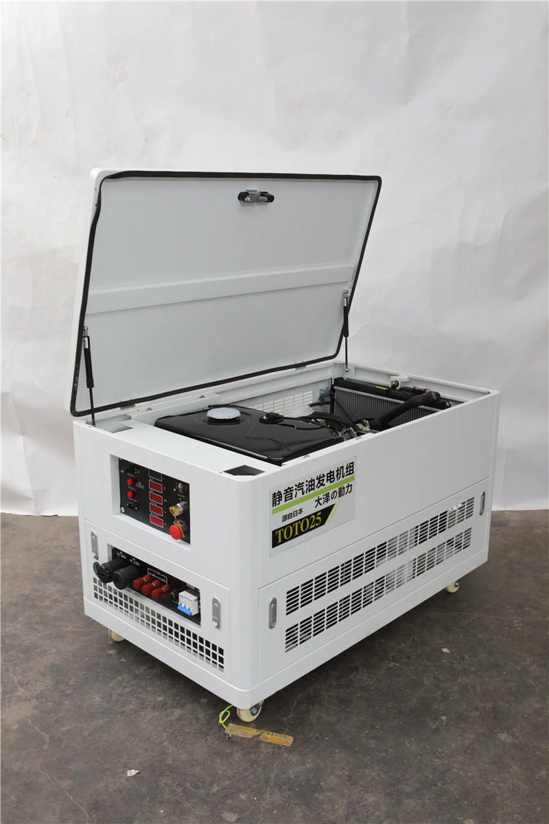 TOTO35汽油发电机大泽动力箱体式三相电