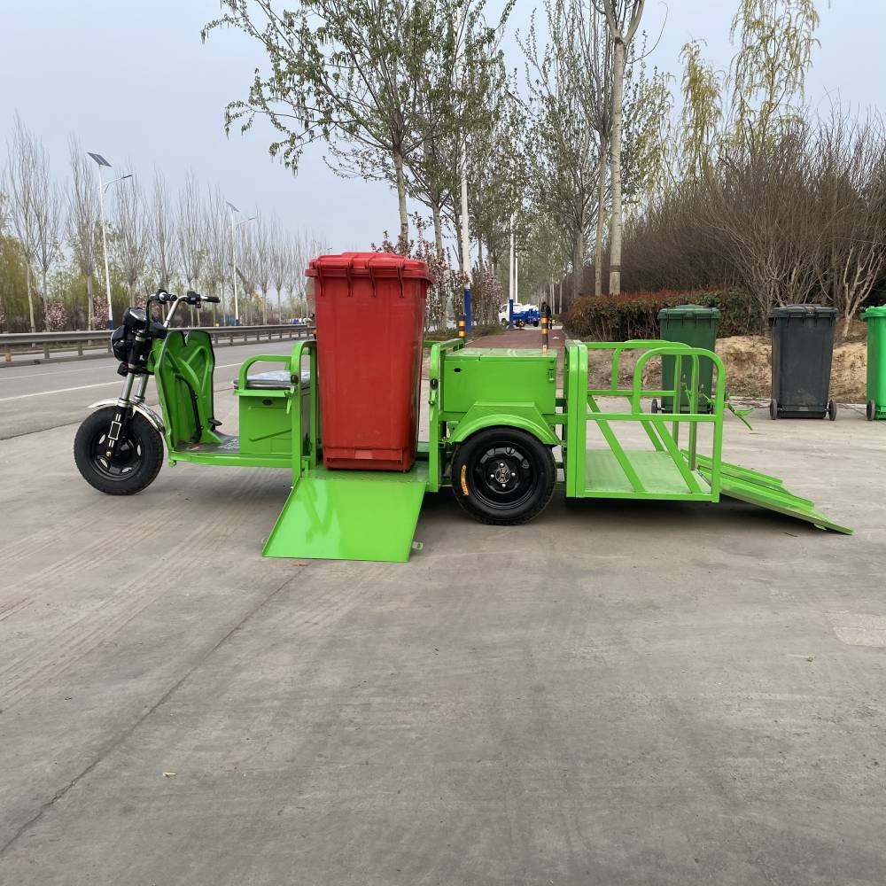 邳州市垃圾车 电动小型垃圾车 酒店8桶垃圾运输车
