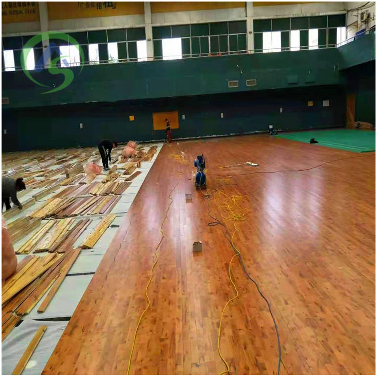 运动木地板 体育运动木地板 枫桦木 厂家供应 飞腾体育