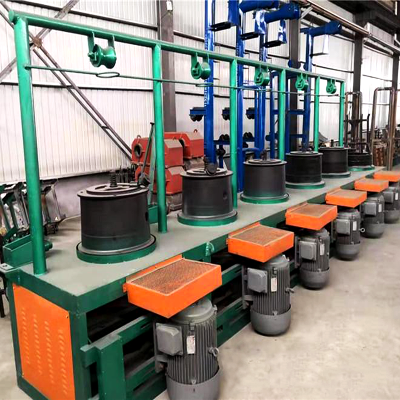宏达拉丝设备厂专业定做滑轮式拉丝机连罐拉丝机厂家直销