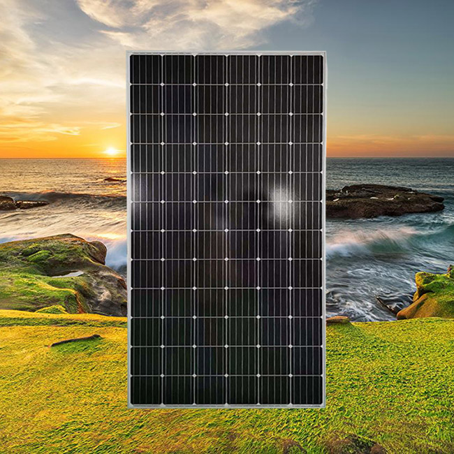 韶关晶天太阳能电池组件350W家用屋顶光伏发电并网17KW太阳能板