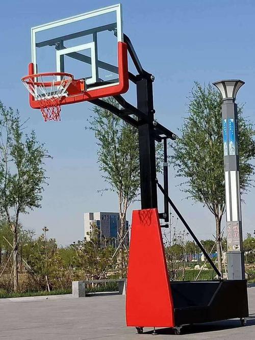 盐城公园手动篮球架