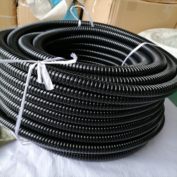 白銀銷售包塑金屬軟管 Φ12鍍鋅PVC 包塑穿線設備蛇皮管