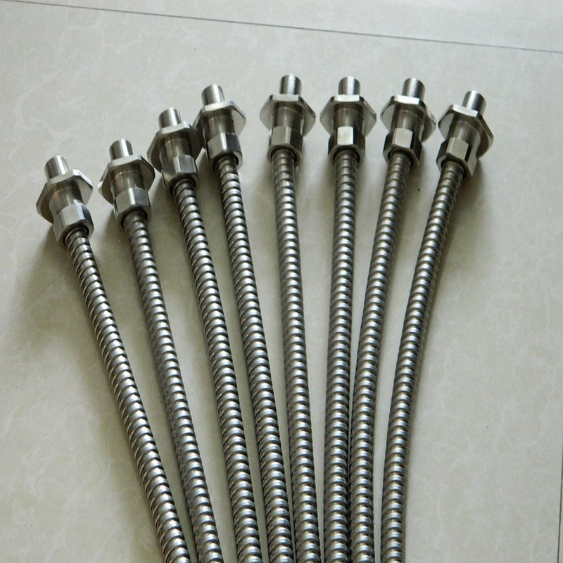 雙扣不銹鋼金屬軟管 P4雙鉤316不銹鋼穿線軟管規格廠家供應