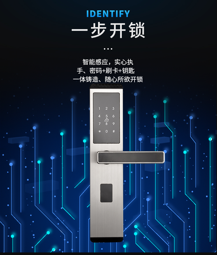 辽宁公寓智能锁 智能门锁生产 赛亚通生产门锁