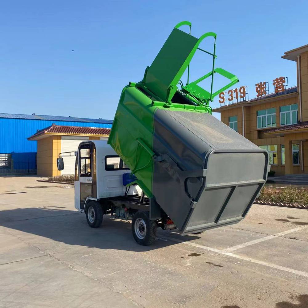 电动垃圾车多功能5方垃圾车 5方挂桶垃圾车 5方二手自卸垃圾车