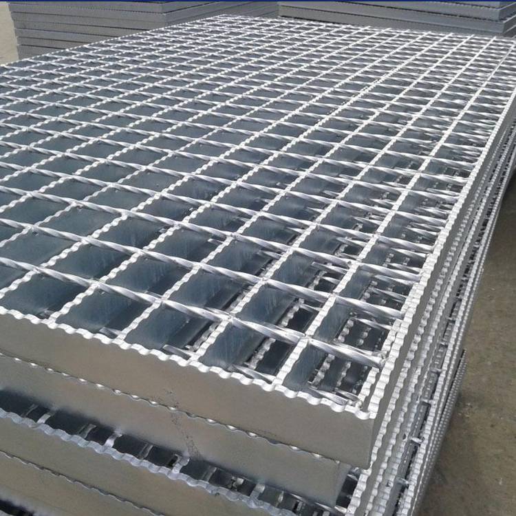 污水处理厂耐腐蚀钢格栅 电厂平台钢格板