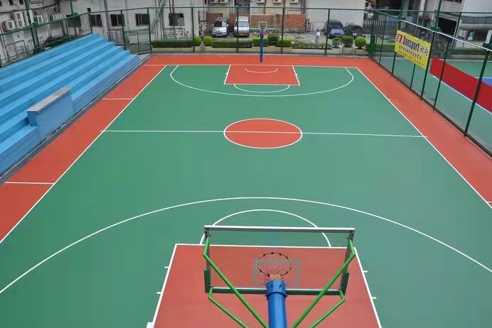 荆州篮球场地施工队 在线咨询