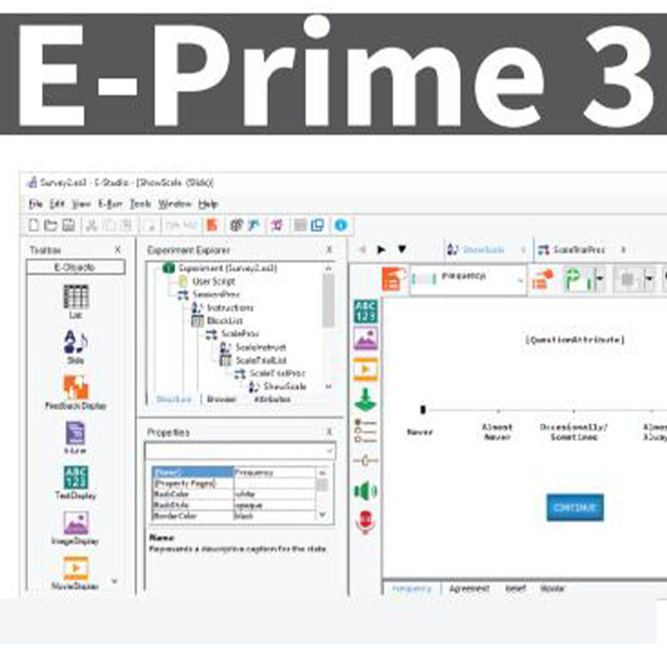 销售e-prime软件并提供中文教程_提供软件配套服务
