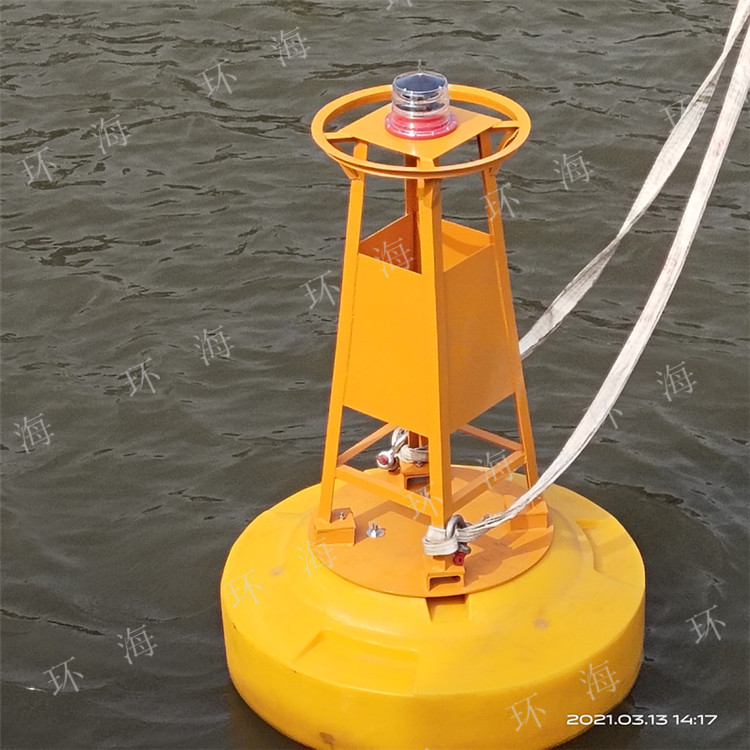水面助航设施厂家 聚乙烯航道灯塔塑料航标