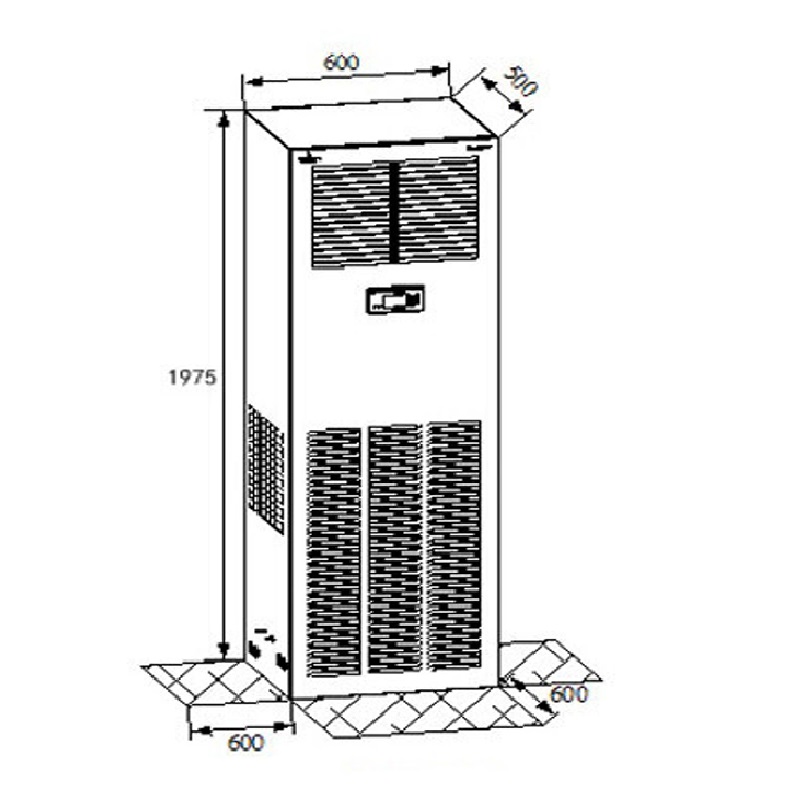 单冷带加热机房空调80KW|恒温恒湿上送风|价格厂家参数销售