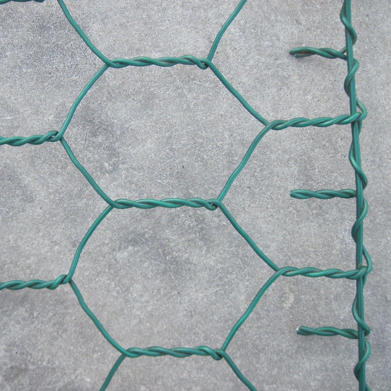 边坡防护PET石笼网 生态养殖渔网箱六角拧花聚酯石笼网箱现货