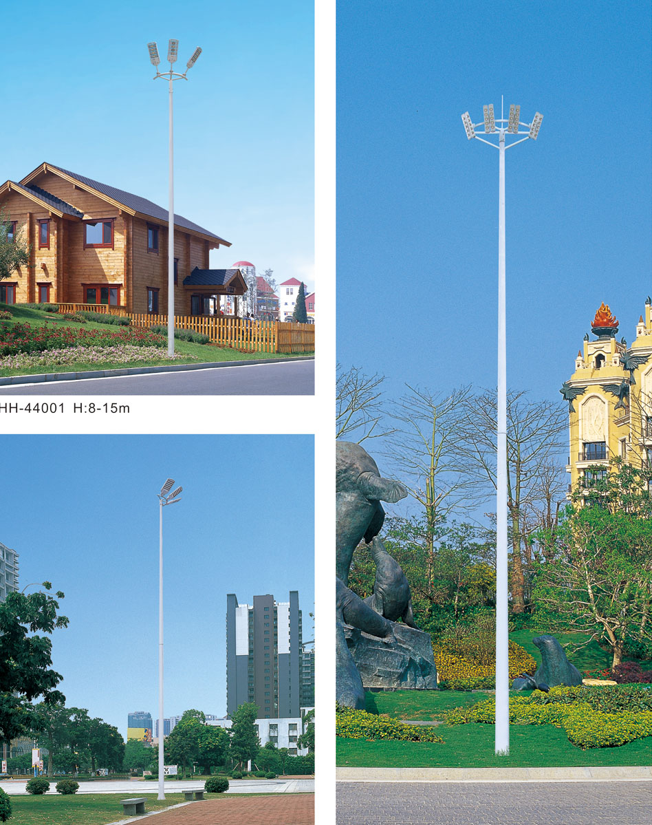 四川广场高杆灯定制 16米高杆灯