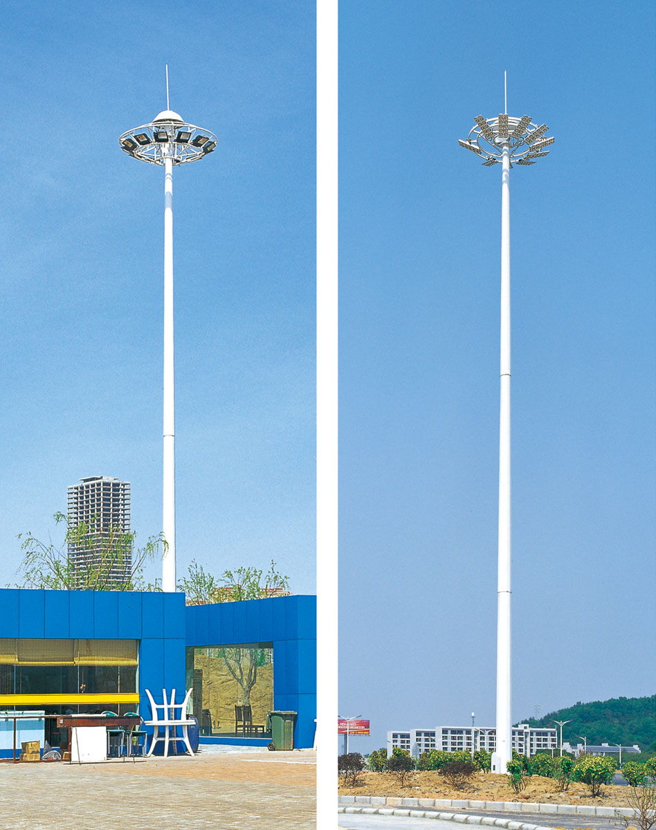 广安高杆景观灯生产厂家 高杆太阳能路灯