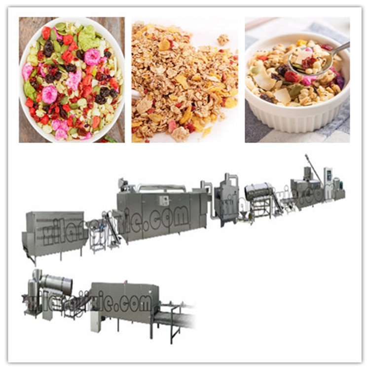 冲泡型燕麦片机械 燕麦片生产线 水果谷物燕麦片设备