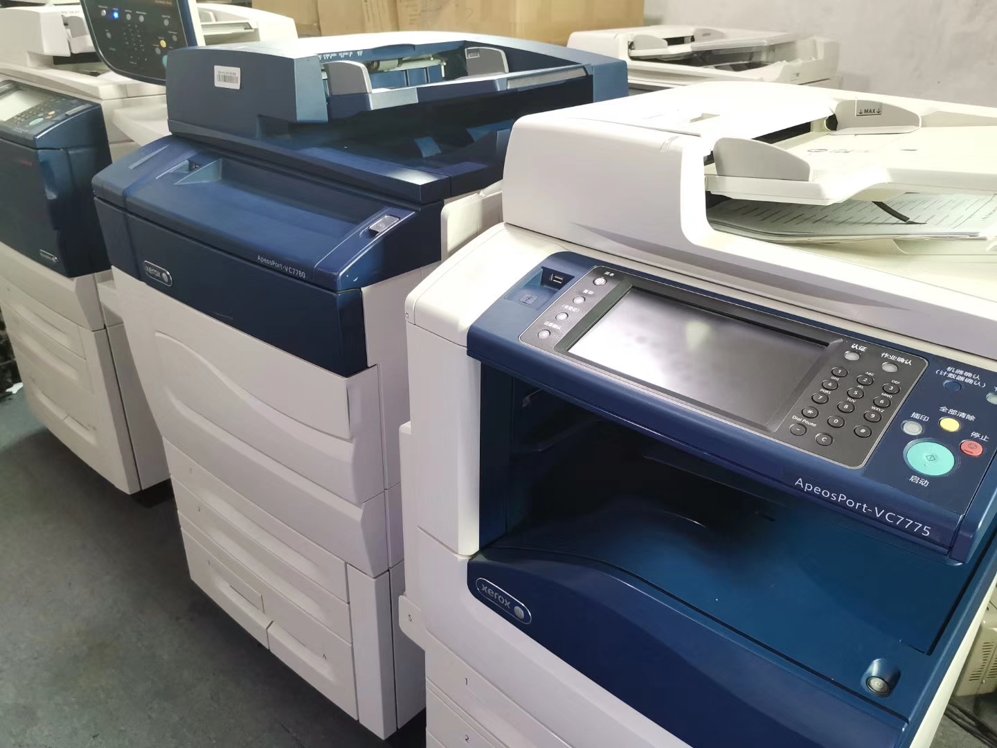 越秀区黑白打印机出租价格 理光复印机