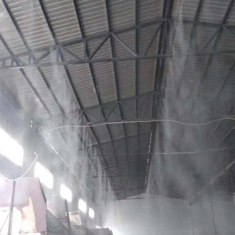 工地围挡喷淋 泸州厂房喷淋生产厂家 创造健康雾效果