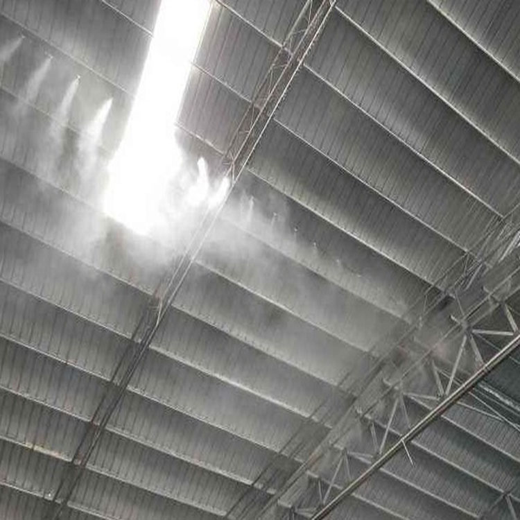 工地围挡喷淋 资阳搅拌站料仓喷淋生产厂家 创造健康雾效果