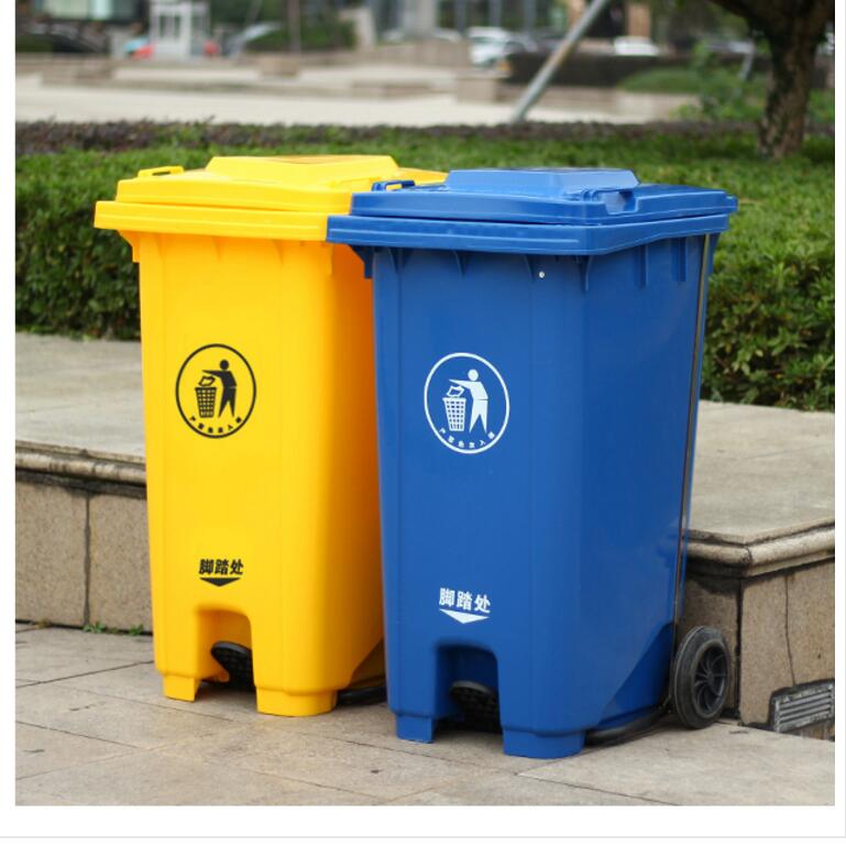 【塑料垃圾桶厂家】垃圾桶使用记得及时清洁哈！