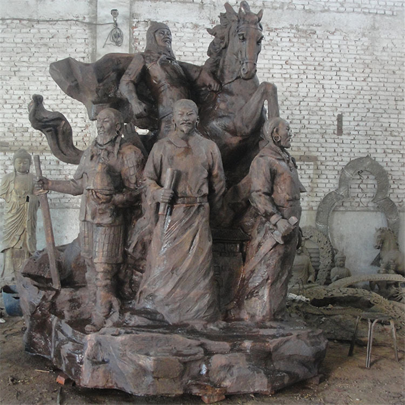 大型铸铜雕塑 加工厂家 铜板雕刻