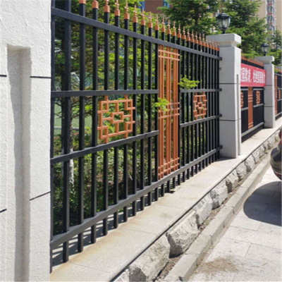 锌钢护栏 小区围墙防护栏 铁艺护栏现货供应接受来图定制