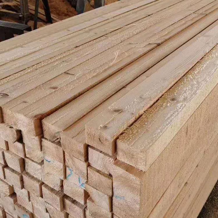 泰州建筑方木批发 2米木方4x8 江苏中霖木业