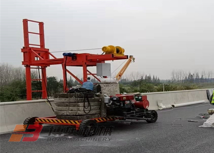 丽江桥梁PVC排水管安装设备