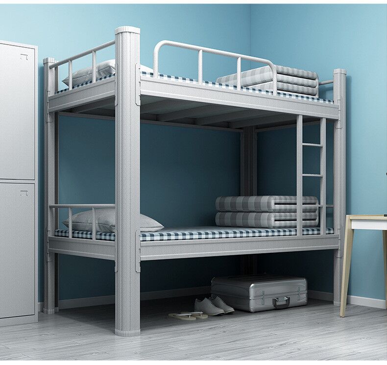 上下铺双层铁架床员工宿舍上下床学生高低床子母床
